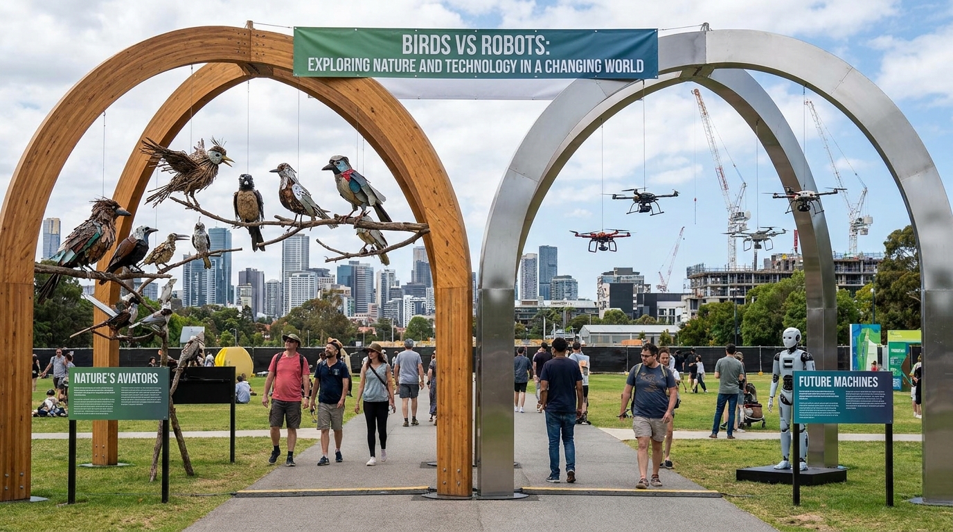 birds vs robots