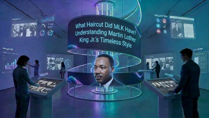 what haircut did mlk have