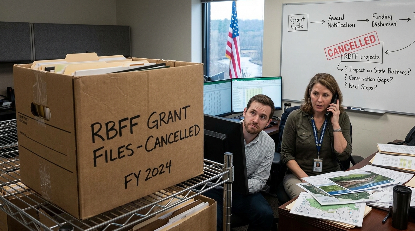 interior department rbff grant cancellation